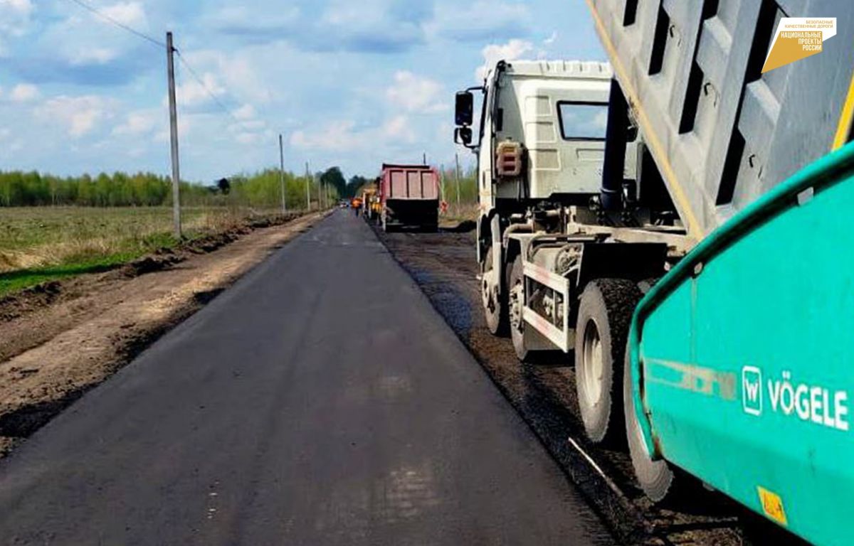 В Конаковском районе ремонтируют дорогу Редкино – Озерки