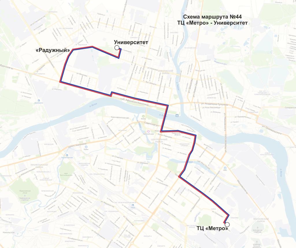 Расписание автобуса 208 тверь