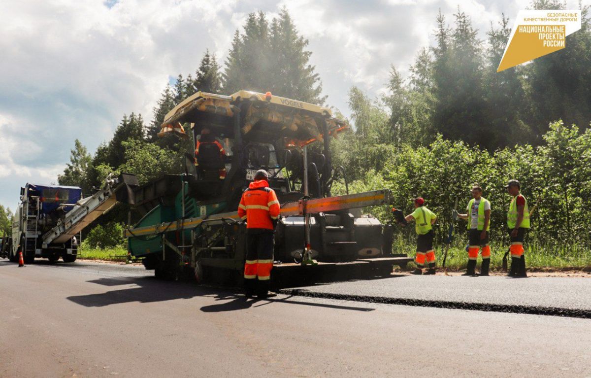 В Тверской области отремонтируют дорогу «Москва – Рига» – Торопец – Плоскошь